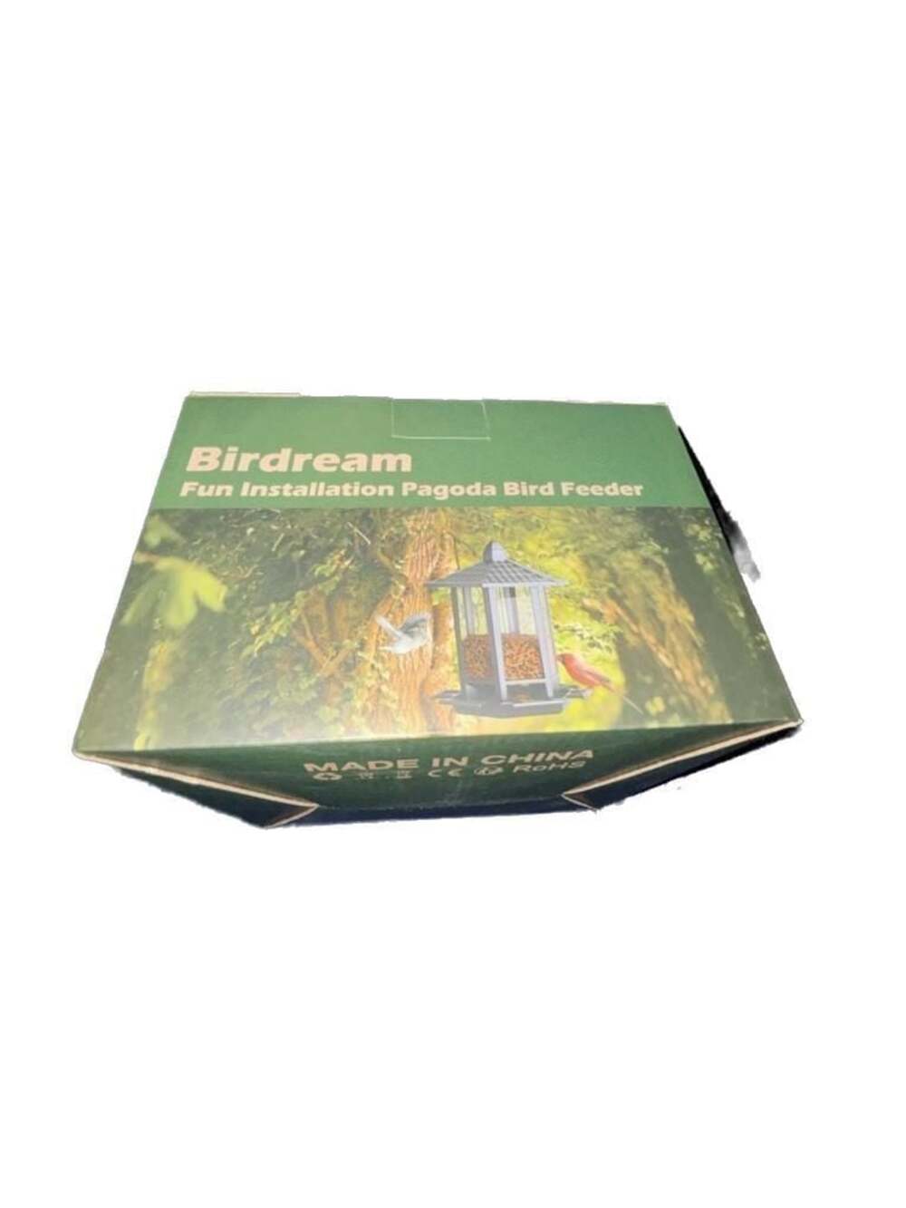 Birdream Fun Installation Pagoda Bird Feeder, 2-Pack